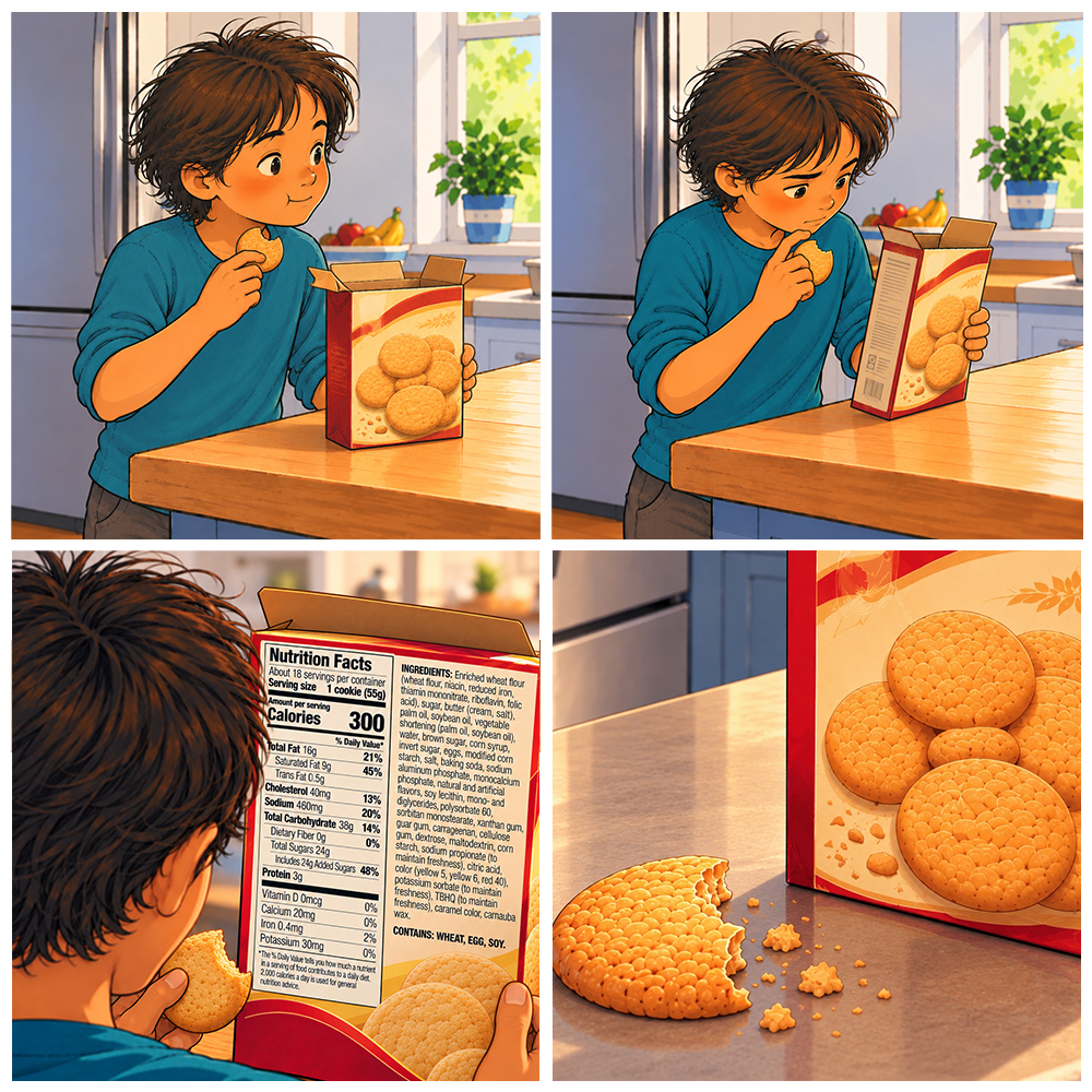 Boy with Cookie